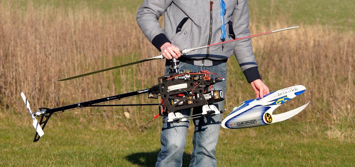 Helikopter Thunder Tiger Raptor E700 billede 21