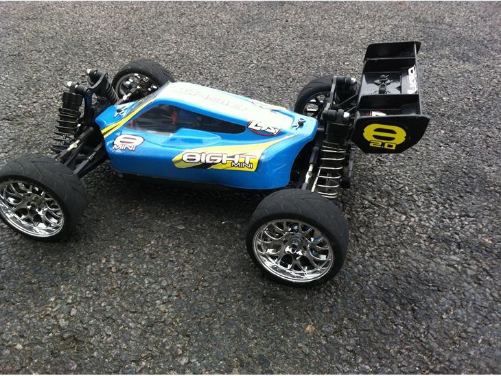 Buggy Losi Mini 8ight 2S - 2012 - Spektrum SR201 modtager med 2...