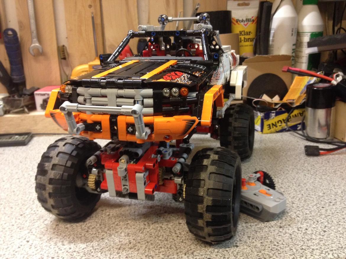 Off-Roader LEGO 4X4 Crawler Technic 9398 billede 3