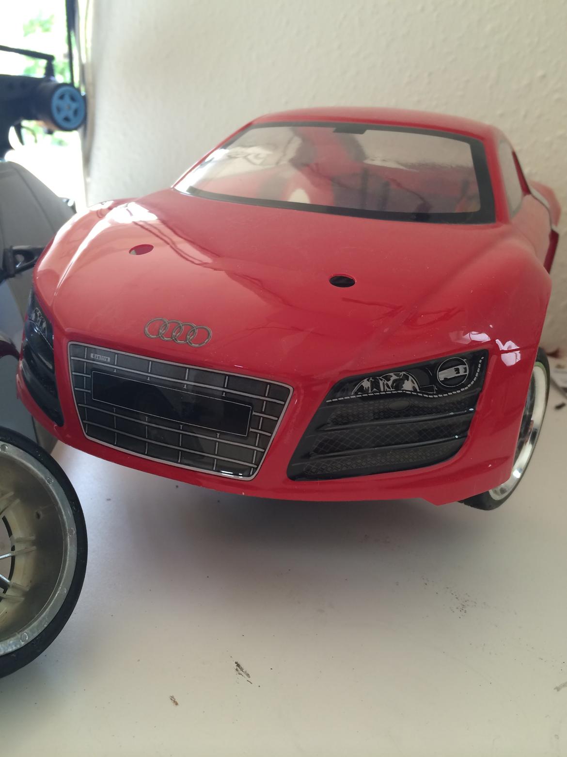 Bil Nanda Sniper RTR Brushless - Audi R8 - inden maling (Projekt Karosse) billede 4
