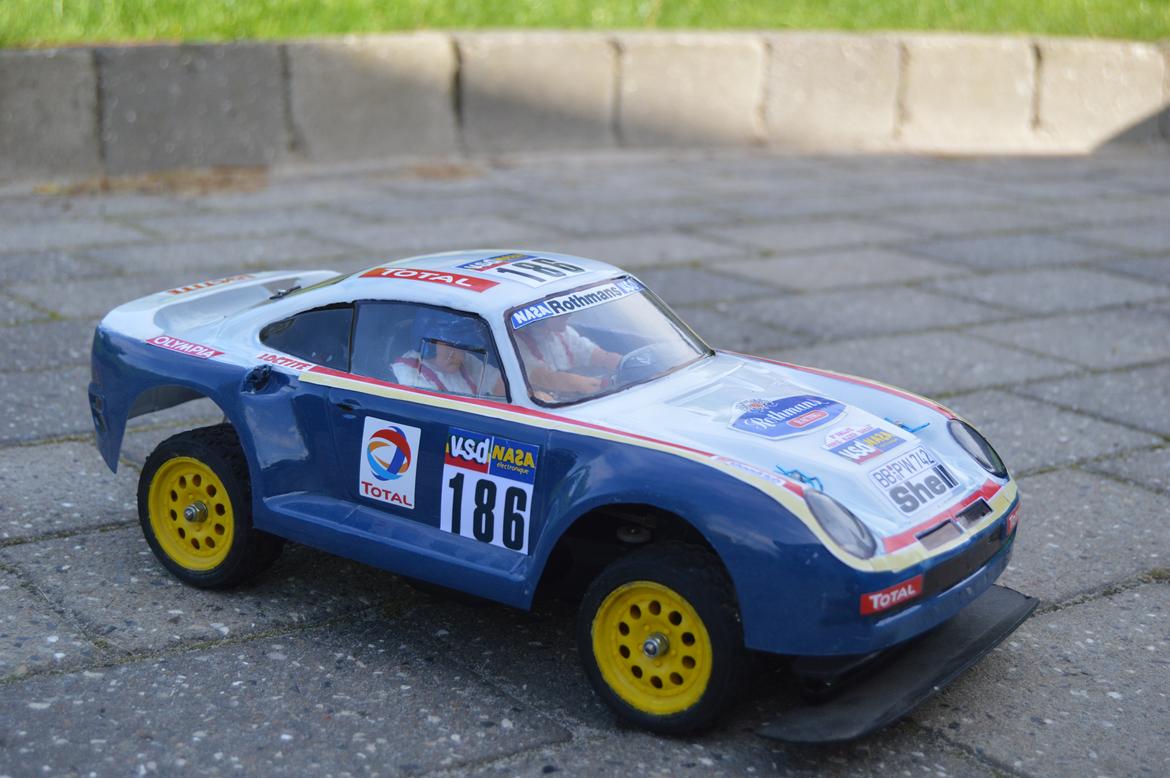 Bil Bil Tamiya Porsche 959 #58059 1986 billede 2