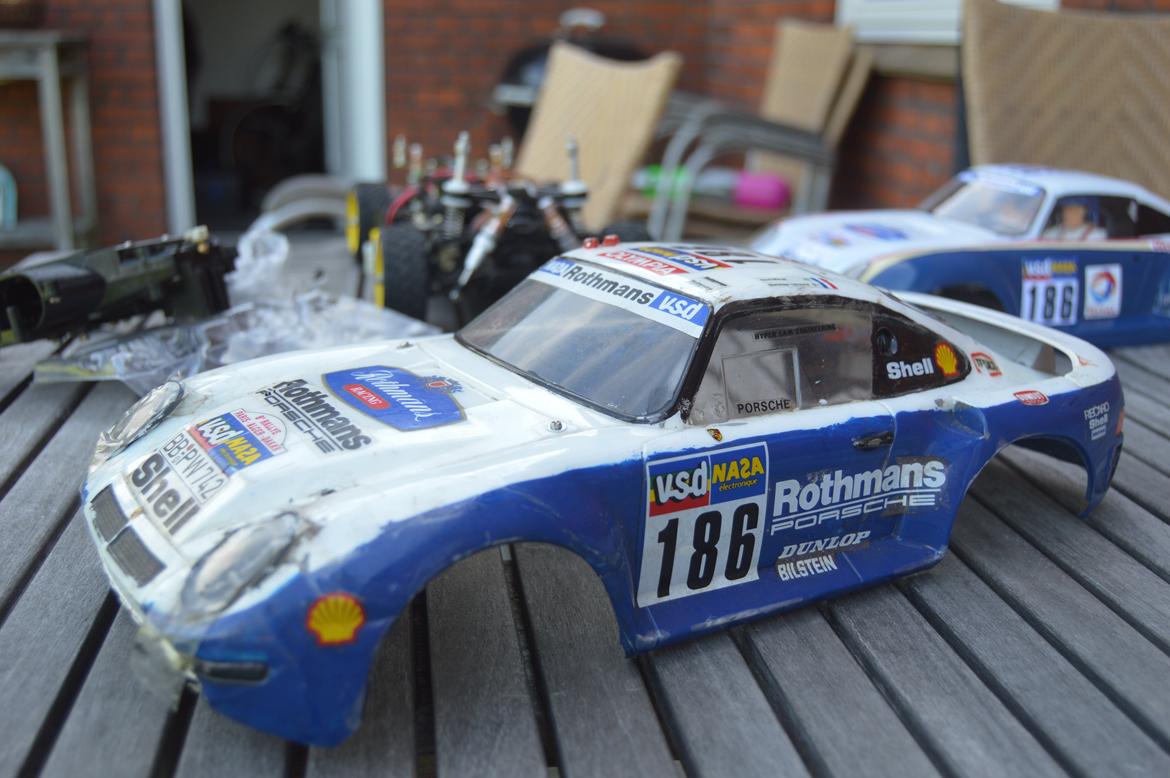 Bil Bil Tamiya Porsche 959 #58059 1986 billede 14