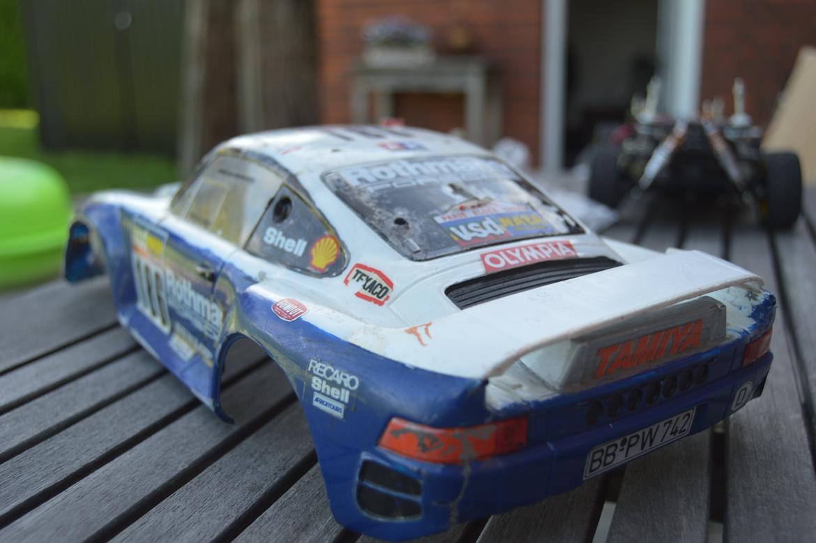 Bil Bil Tamiya Porsche 959 #58059 1986 billede 15