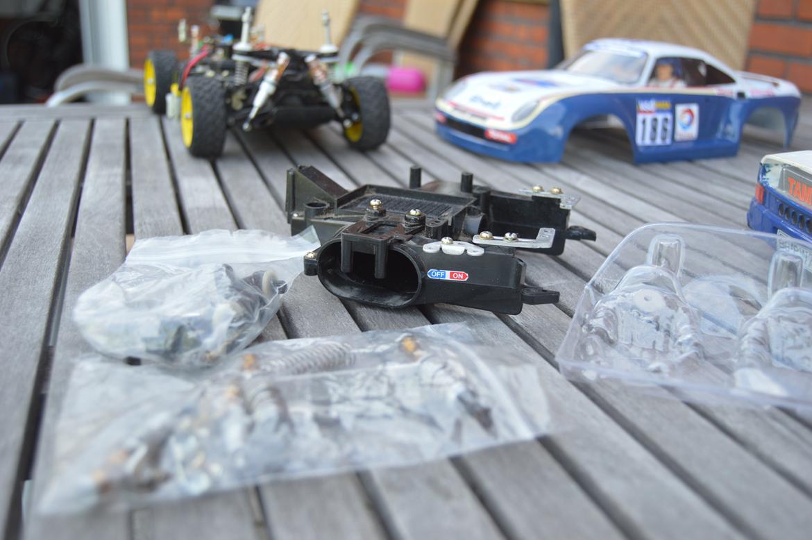 Bil Bil Tamiya Porsche 959 #58059 1986 billede 18