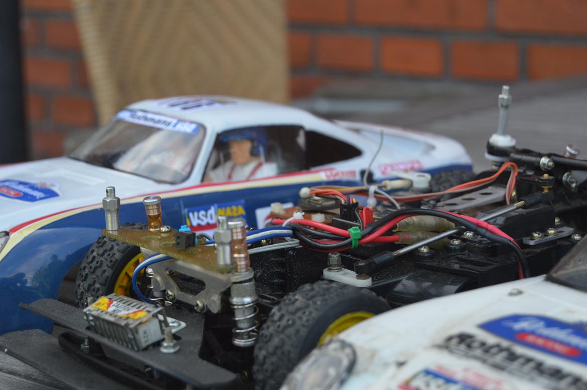 Bil Bil Tamiya Porsche 959 #58059 1986 billede 24