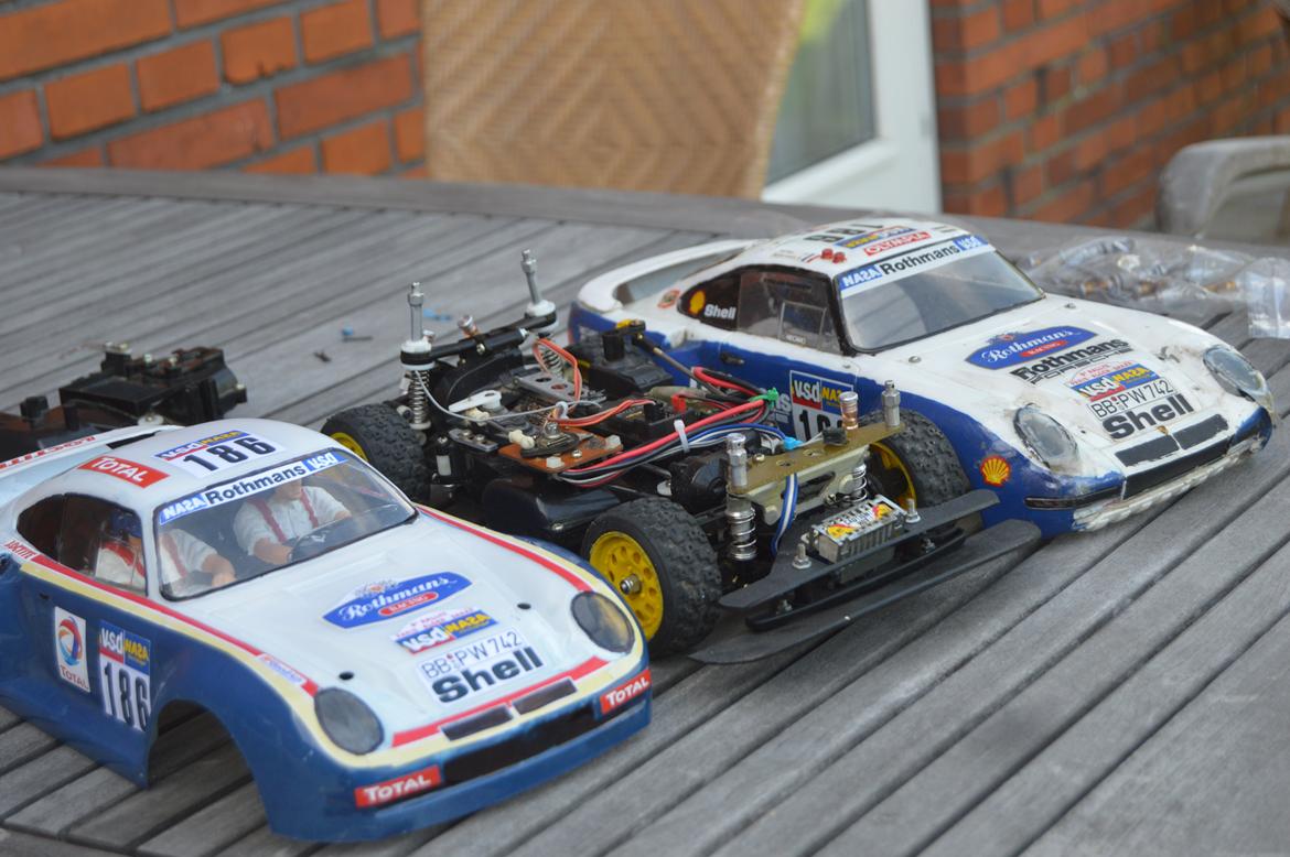 Bil Bil Tamiya Porsche 959 #58059 1986 billede 23