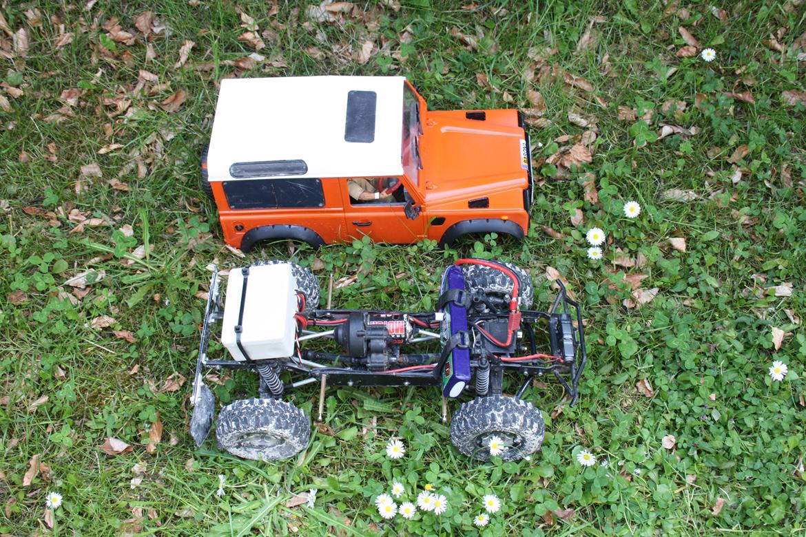 Off-Roader Axial SCX10 - Defender 90 [Ophugget] - Juni 2014 billede 13