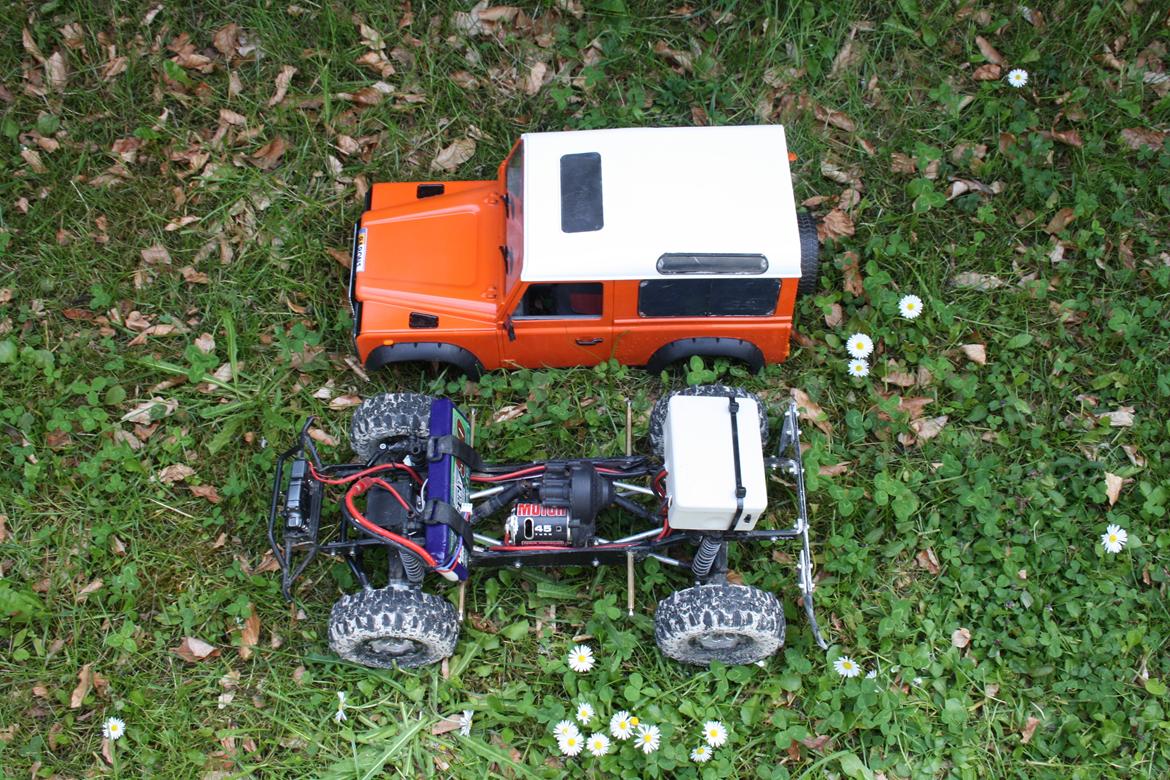 Off-Roader Axial SCX10 - Defender 90 [Ophugget] - Juni 2014 billede 14