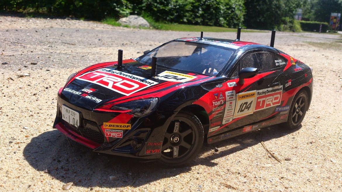 Bil TAMIYA GAZOO Racing TRD 86 - TT-02 (SOLGT) billede 3