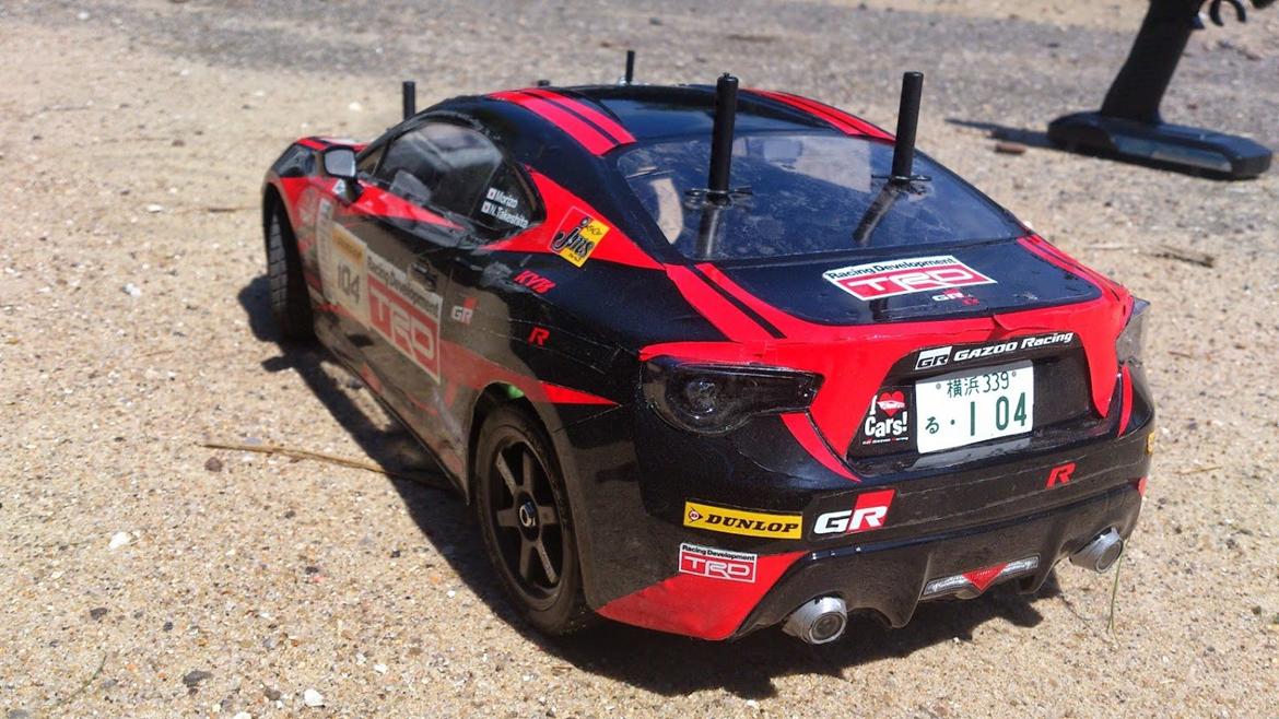 Bil TAMIYA GAZOO Racing TRD 86 - TT-02 (SOLGT) billede 6