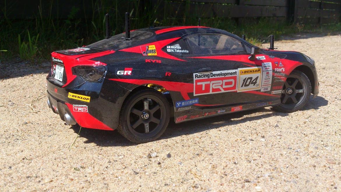 Bil TAMIYA GAZOO Racing TRD 86 - TT-02 (SOLGT) billede 7