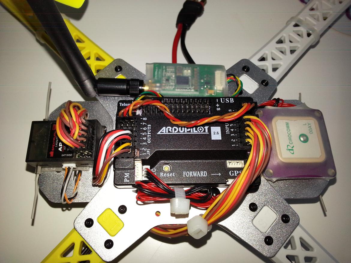 Multirotor f360 FULL AUTOPILOT UAV billede 3