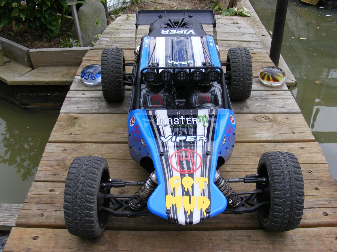 Bil Viper Sand Rail 1/8 Buggy 4WD billede 9