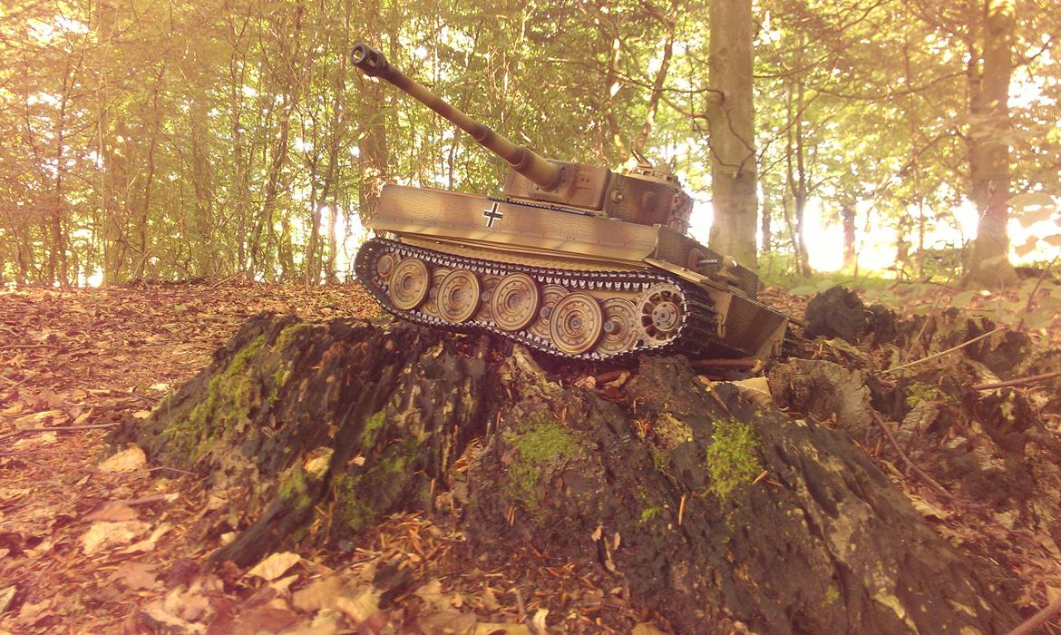 Militær Taigen metal Tiger mk 1 Scale: 1:16 billede 11