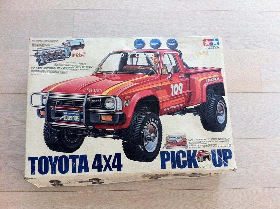 Bil Tamiya Toyota Hilux 4x4 billede 1