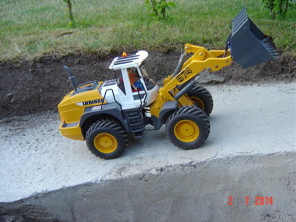 Maskiner CTI Bruder LIEBHERR 574 (SOLGT) billede 10