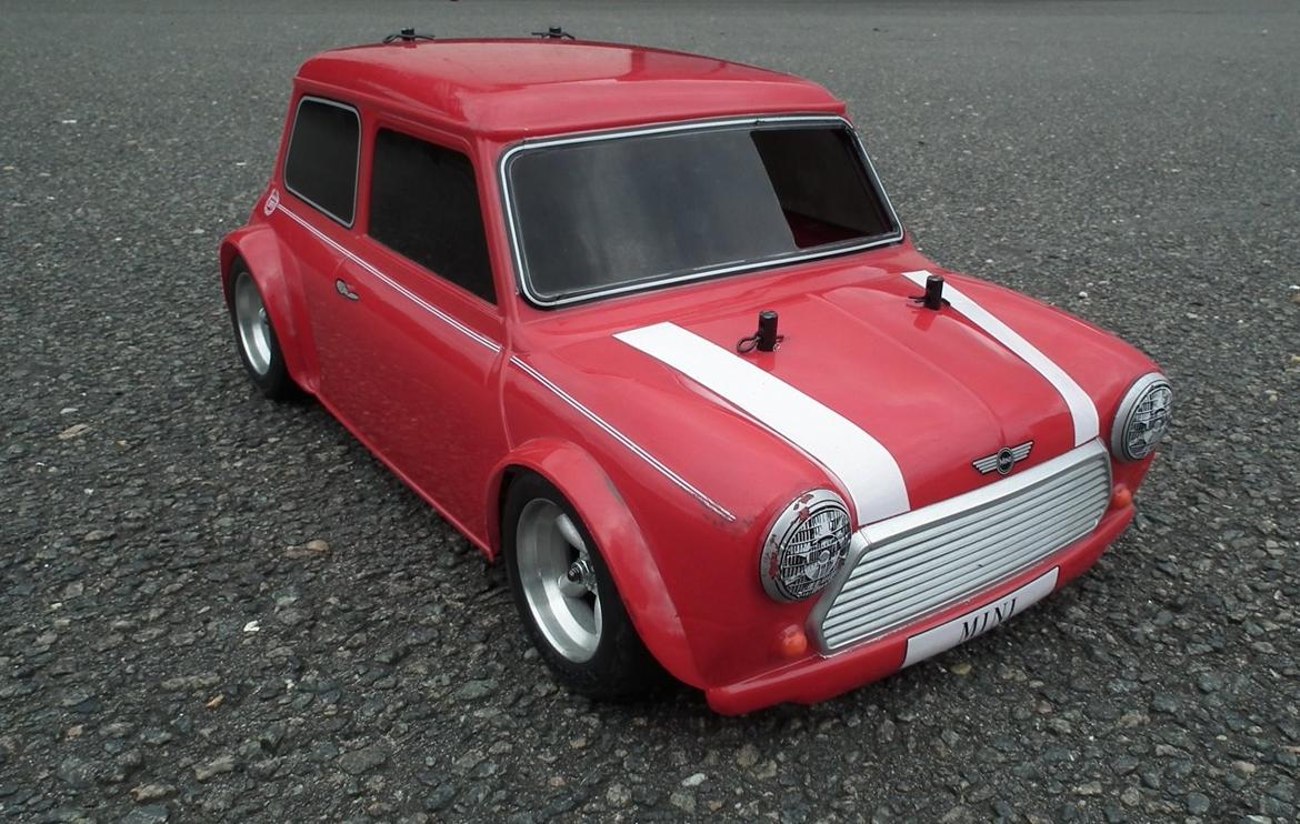 Bil Tamiya Tg10 mini cooper (solgt) billede 4