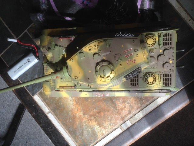 Militær 1/16 Scale Matorro King Tiger billede 2