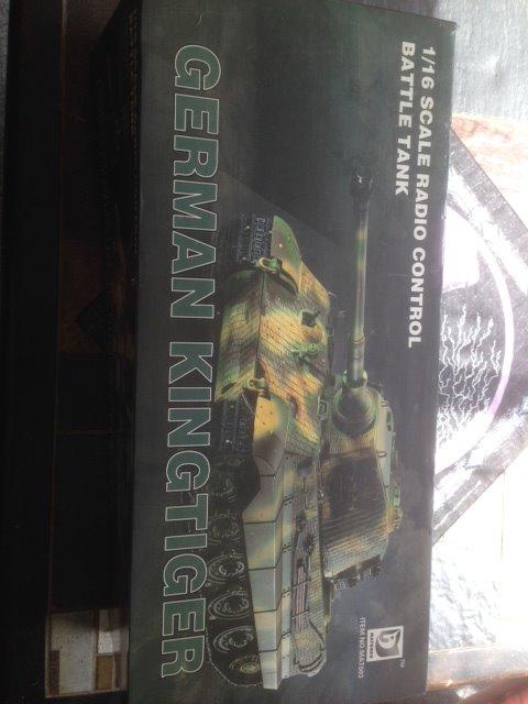 Militær 1/16 Scale Matorro King Tiger billede 4