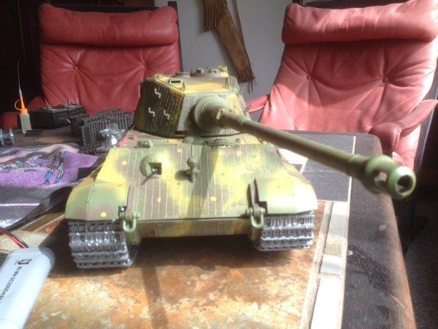 Militær 1/16 Scale Matorro King Tiger billede 6