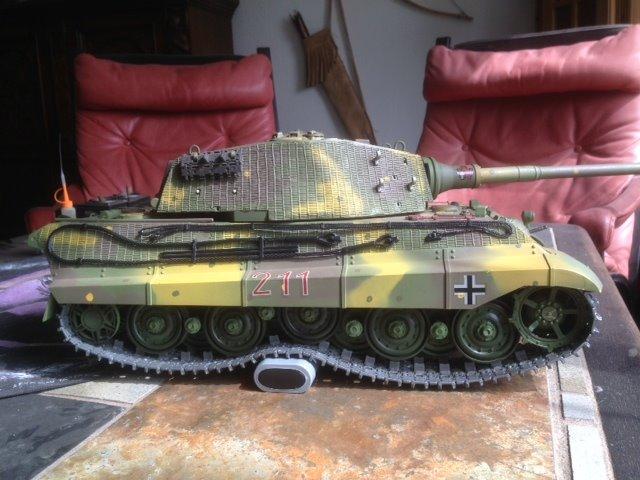 Militær 1/16 Scale Matorro King Tiger billede 10