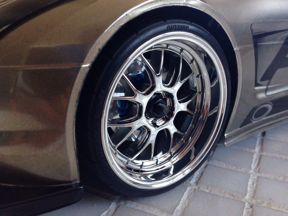 Bil Nanda sniper - 32 mm brede HPI fælge og bridgestone dæk.. billede 10