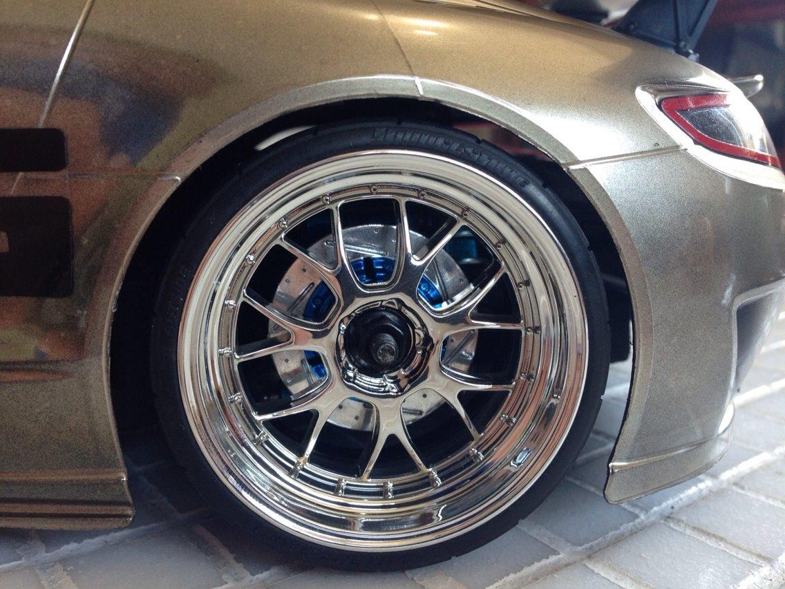 Bil Nanda sniper - 32 mm brede HPI fælge og bridgestone dæk.. billede 12