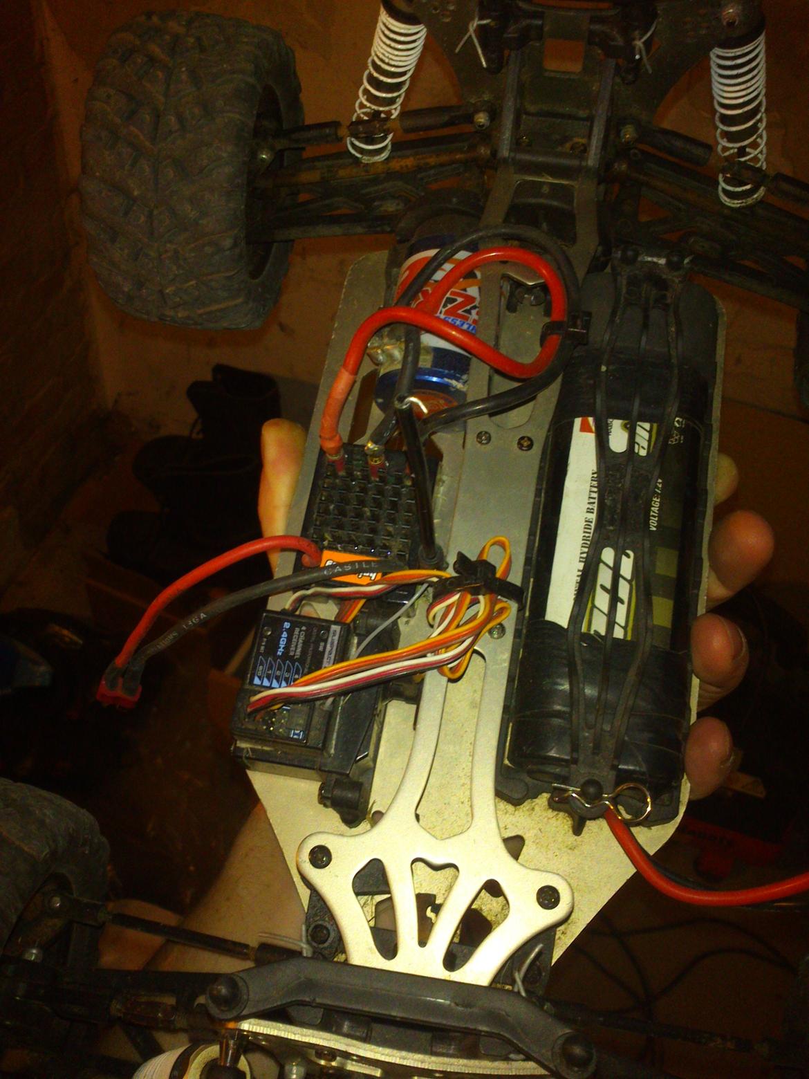 Off-Roader hbx stealth X09 flux - Nu er der et 7,4 lipo i stedet for det nimh. billede 17