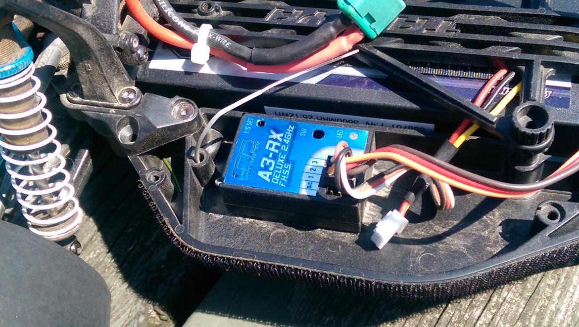 Buggy Tamiya TRF 201 billede 8