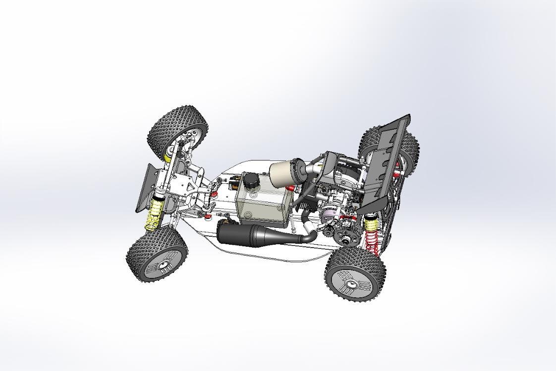 Bil leopard 2014 Milligan trim - 3d tegning af bilen  billede 3