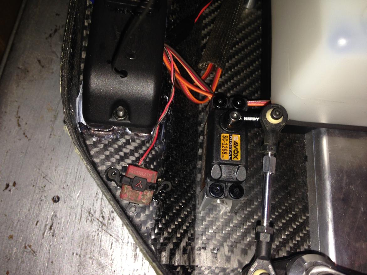 Bil leopard 2014 Milligan trim - servo kan lige gå forbi tank  billede 26