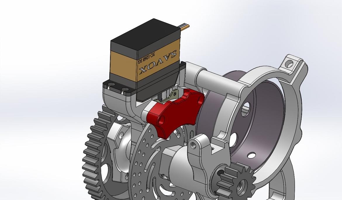 Bil leopard 2014 Milligan trim - bremse med servo  billede 5