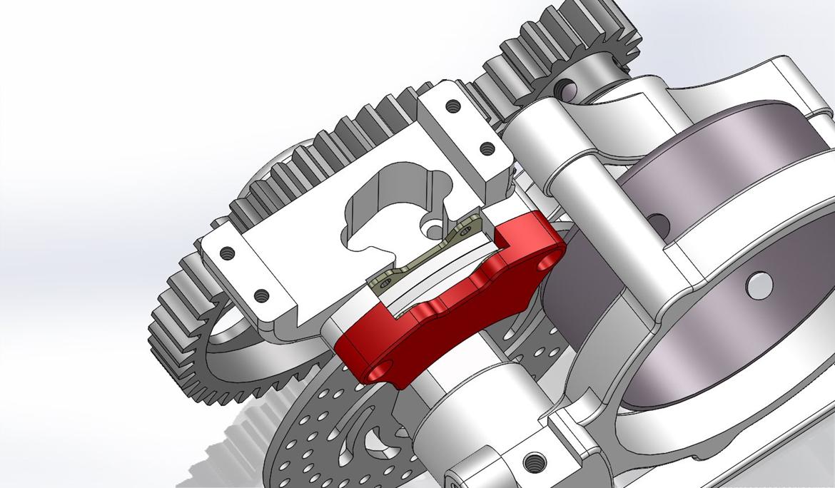 Bil leopard 2014 Milligan trim - opbygning af bremse billede 6