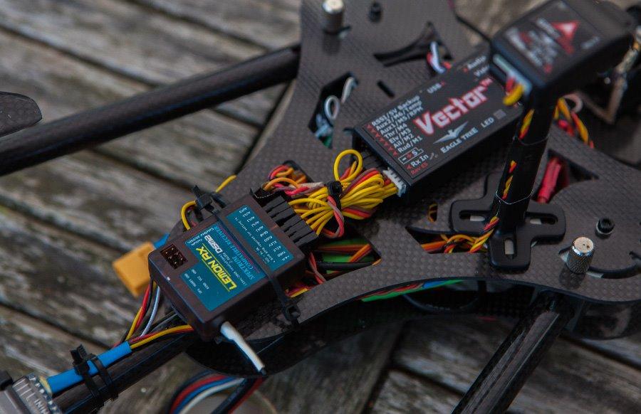 Multirotor Talon Tricopter Full Carbon billede 2