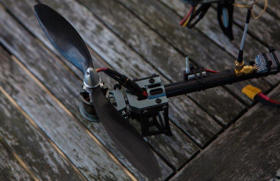 Multirotor Talon Tricopter Full Carbon billede 3