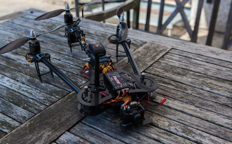 Multirotor Talon Tricopter Full Carbon billede 5