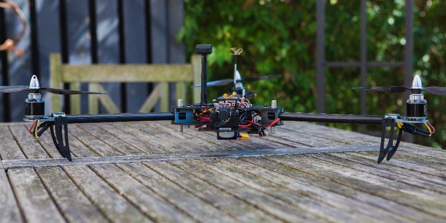 Multirotor Talon Tricopter Full Carbon billede 12