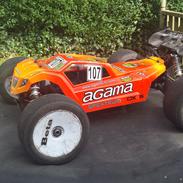 Buggy aGama A8T EVO E Truggy (Appelsinen)