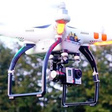 Multirotor Dji Phantom 2 with Zenmuse H3-3D, Gopro Hero3+