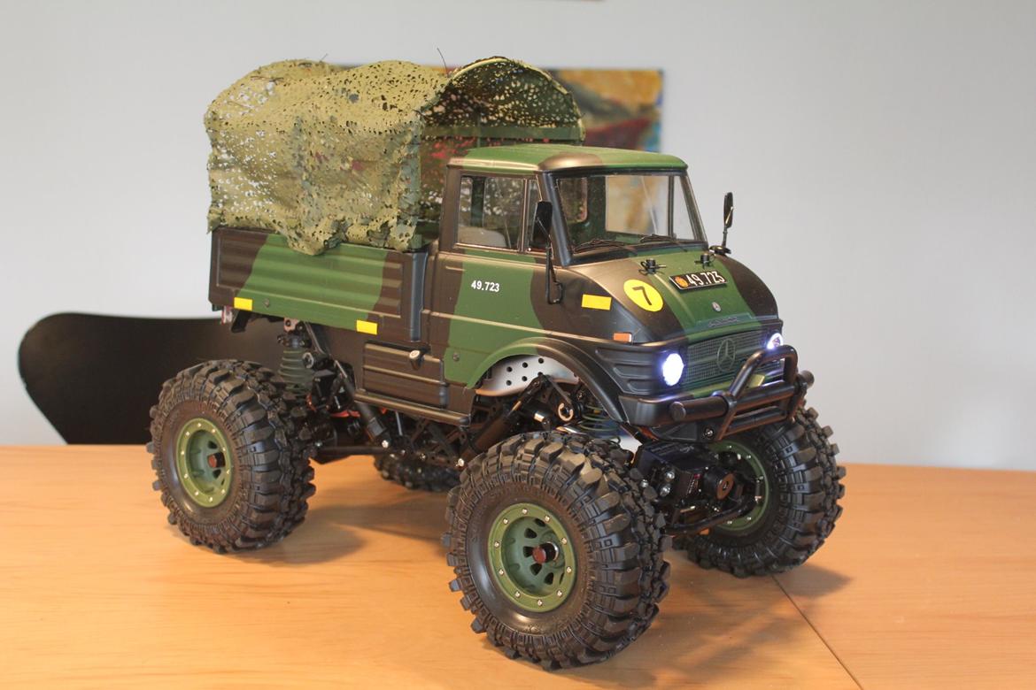 Off-Roader Tamiya CR-01 UNIMOG billede 19