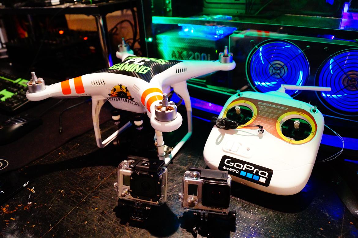 Multirotor Dji Phantom 2 with Zenmuse H3-3D, Gopro Hero3+ billede 16