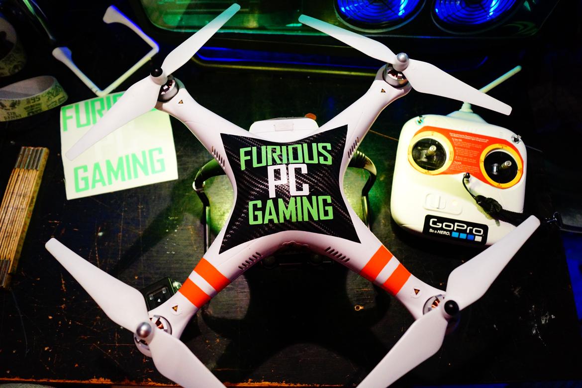Multirotor Dji Phantom 2 with Zenmuse H3-3D, Gopro Hero3+ billede 9