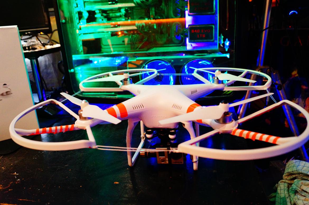 Multirotor Dji Phantom 2 with Zenmuse H3-3D, Gopro Hero3+ billede 19