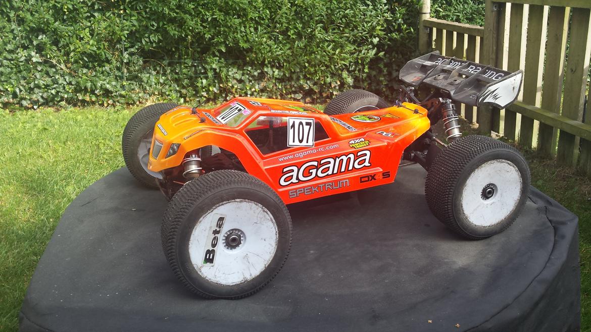 Buggy aGama A8T EVO E Truggy (Appelsinen) billede 5