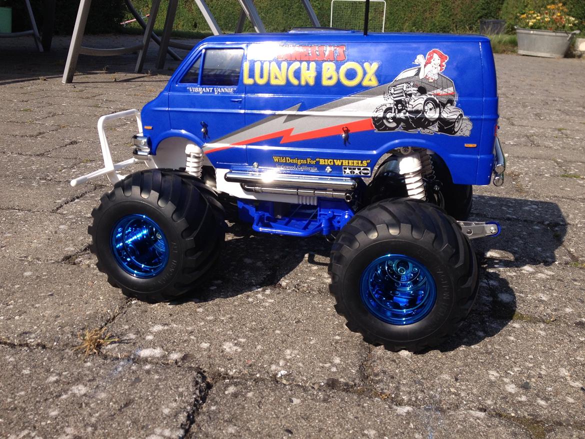 Truck Tamiya Lunch Box blue edition #58575 billede 2