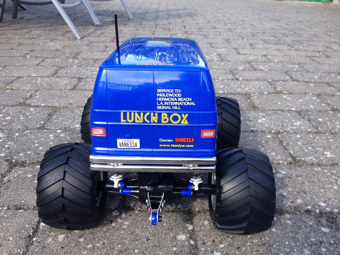 Truck Tamiya Lunch Box blue edition #58575 billede 4