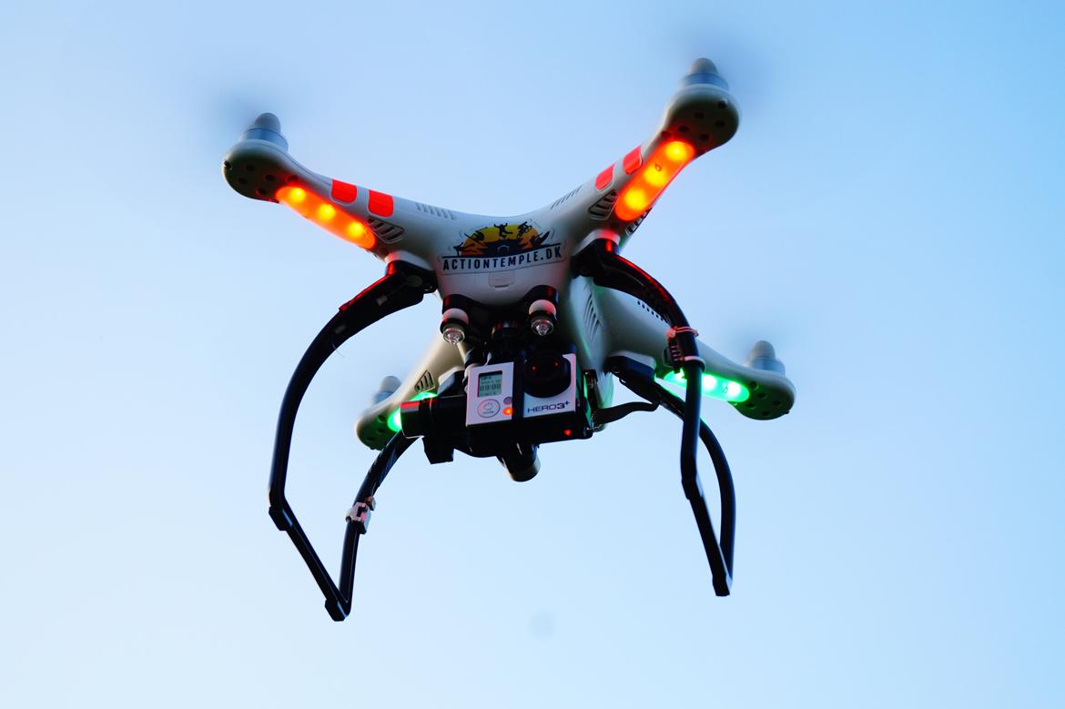 Multirotor Dji Phantom 2 with Zenmuse H3-3D, Gopro Hero3+ billede 21