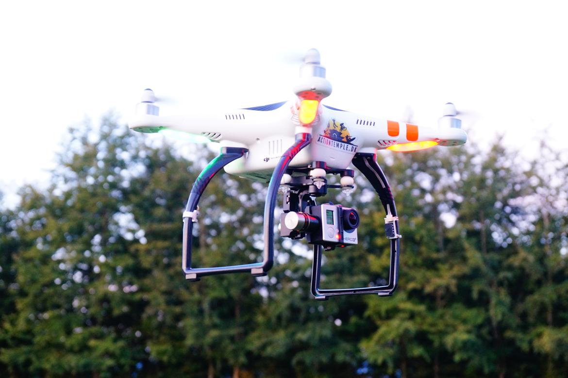 Multirotor Dji Phantom 2 with Zenmuse H3-3D, Gopro Hero3+ billede 23