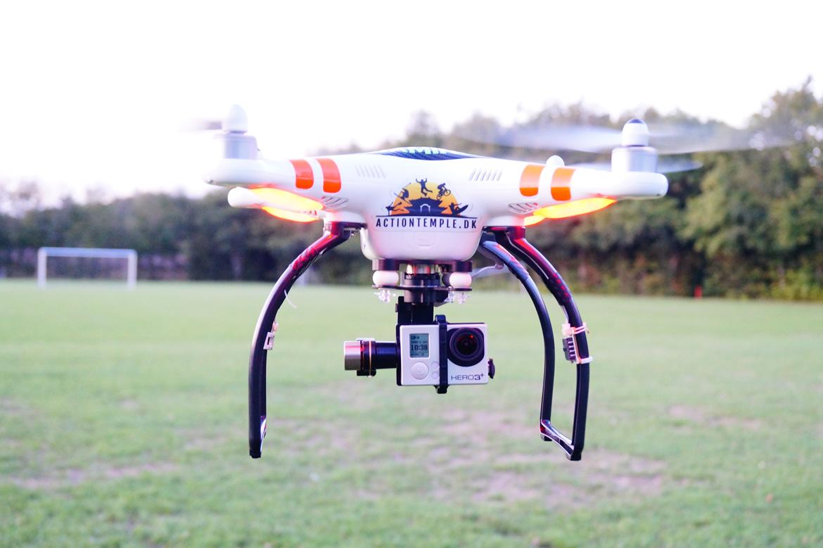 Multirotor Dji Phantom 2 with Zenmuse H3-3D, Gopro Hero3+ billede 26