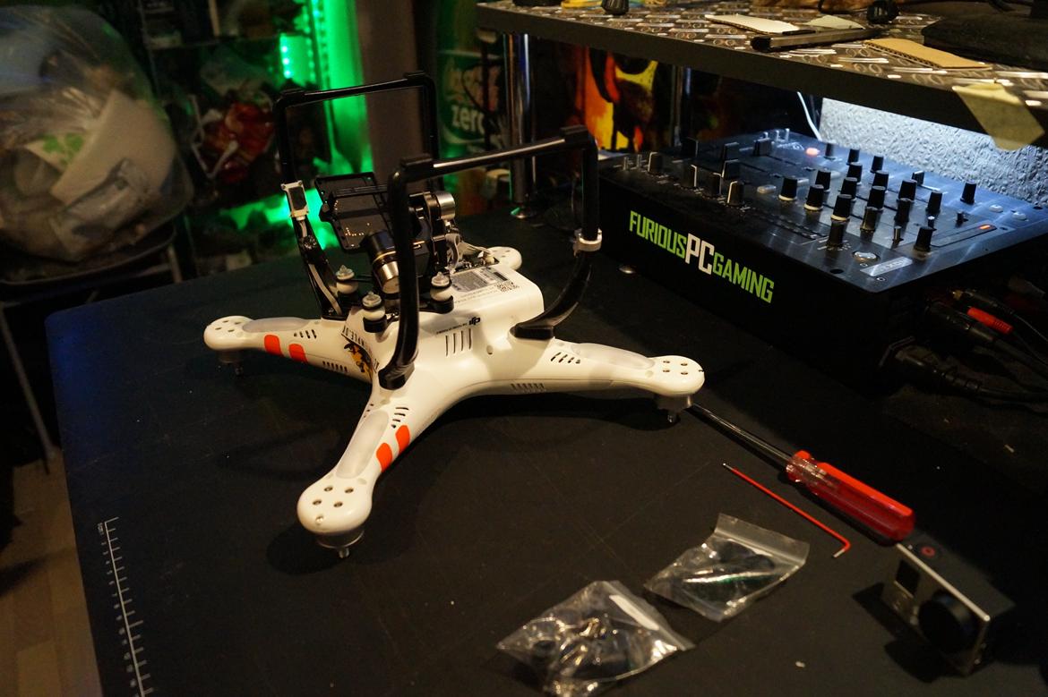 Multirotor Dji Phantom 2 with Zenmuse H3-3D, Gopro Hero3+ billede 37